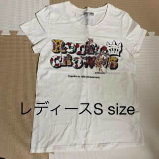 ロデオクラウンズ(RODEO CROWNS)のrodeo crowns 10周年記念Tシャツ　中古　レディースS(Tシャツ(半袖/袖なし))