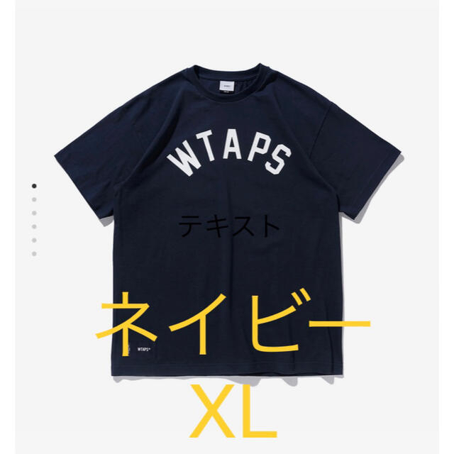 wtaps 22ss LOCKER ss NAVY XLTシャツ/カットソー(半袖/袖なし)