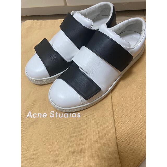 ACNE STUDIOS ベルクロレザースニーカー 36