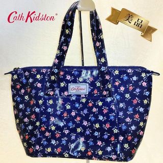 キャスキッドソン(Cath Kidston)の美品✨キャスキッドソン　お花のトートバッグ(トートバッグ)