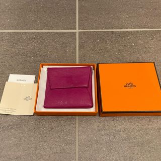 エルメス(Hermes)のバスティア　ローズパープル(コインケース)