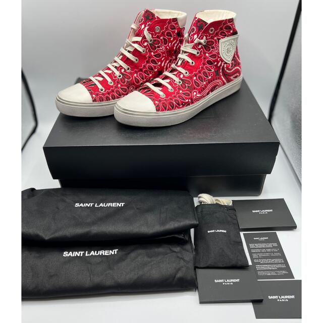 Saint Laurent(サンローラン)の激レア 新品 SAINT LAURENT サンローラン スニーカー 26.5  メンズの靴/シューズ(スニーカー)の商品写真