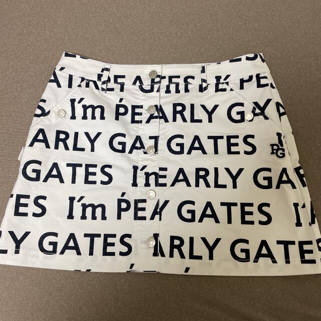 PEARLY GATES(パーリーゲイツ)のパーリーゲイツのスカート スポーツ/アウトドアのゴルフ(ウエア)の商品写真