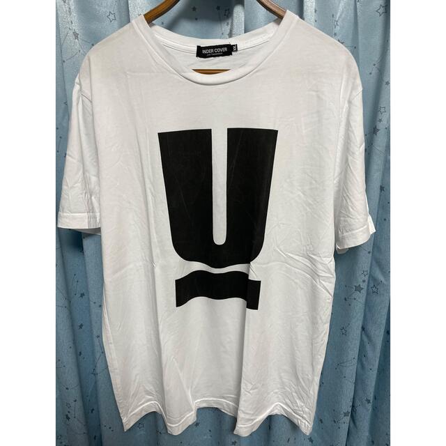 UNDERCOVER(アンダーカバー)の中古 undercover basic logo TEE XXL アンダーカバー メンズのトップス(Tシャツ/カットソー(半袖/袖なし))の商品写真