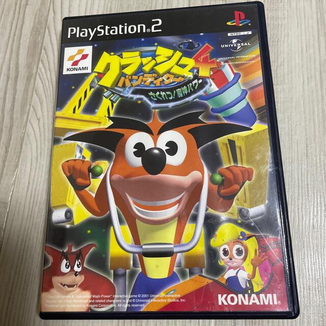 PlayStation2(プレイステーション2)のクラッシュバンディクー4 ps2 クラッシュバンディクー　さくれつ　魔神パワー エンタメ/ホビーのゲームソフト/ゲーム機本体(家庭用ゲームソフト)の商品写真