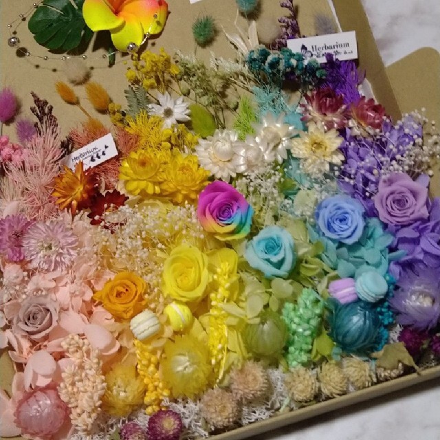 sold♡花材colorful詰め合わせ♡6色