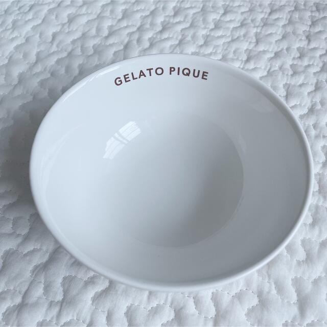 gelato pique(ジェラートピケ)のベアモチーフ　ボウル　ホワイト インテリア/住まい/日用品のキッチン/食器(食器)の商品写真