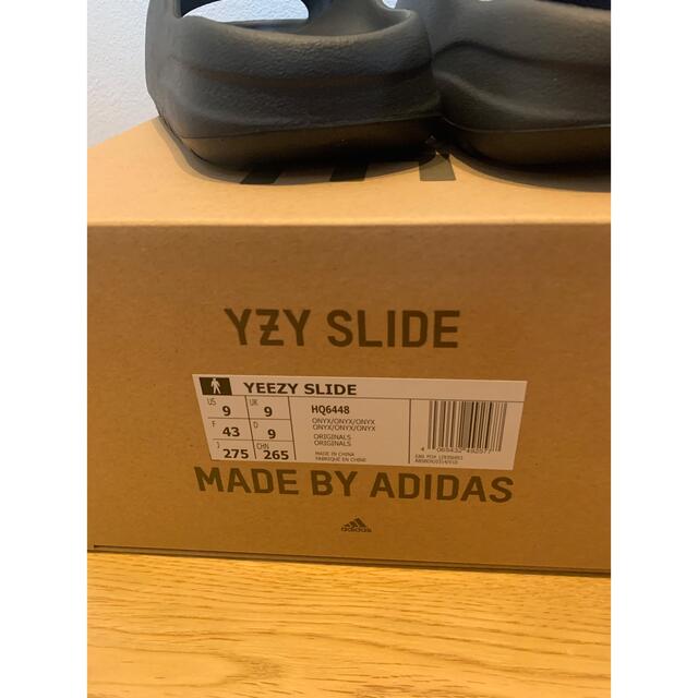 adidas YEEZY SLIDE  Onyx 27.5 イージースライド