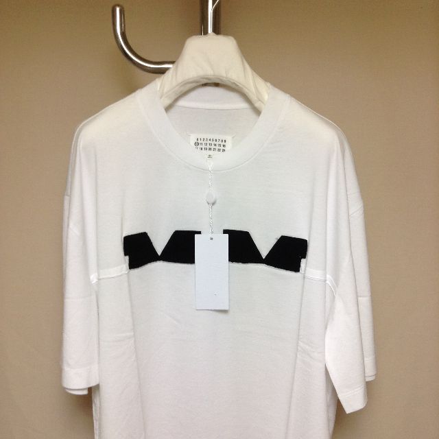 新品 50 20aw マルジェラ MM ブランドロゴ Tシャツ 2573 | フリマアプリ ラクマ