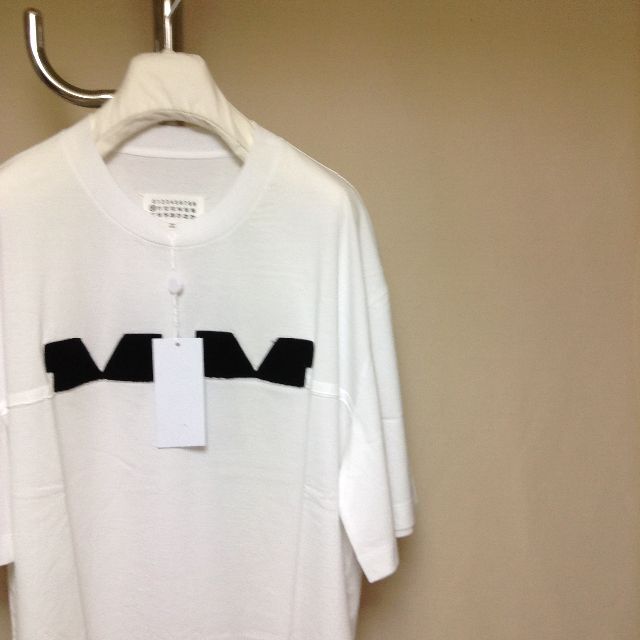 新品 50 20aw マルジェラ MM ブランドロゴ Tシャツ 2573 | www.jarussi