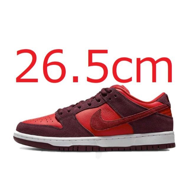 NIKE(ナイキ)のNIKE SB DUNK LOW CHERRY 26.5cm メンズの靴/シューズ(スニーカー)の商品写真