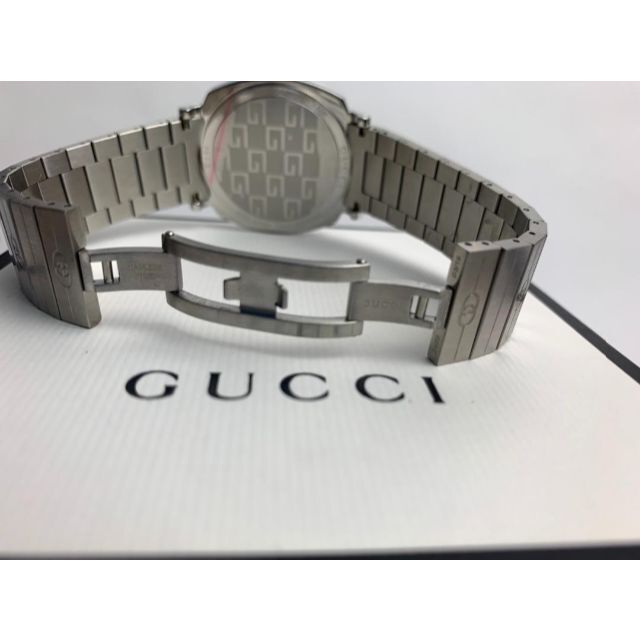Gucci - GUCCI グリップ ウォッチ 38mm sliverの通販 by テルカズ 's 