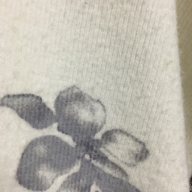MERCURYDUO(マーキュリーデュオ)の花柄ニット レディースのトップス(ニット/セーター)の商品写真