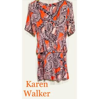 カレンウォーカー(KAREN WALKER)のワンピース　Karen Walker(ひざ丈ワンピース)