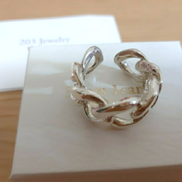 203 jewelry Open chain Ring   サイズ13号