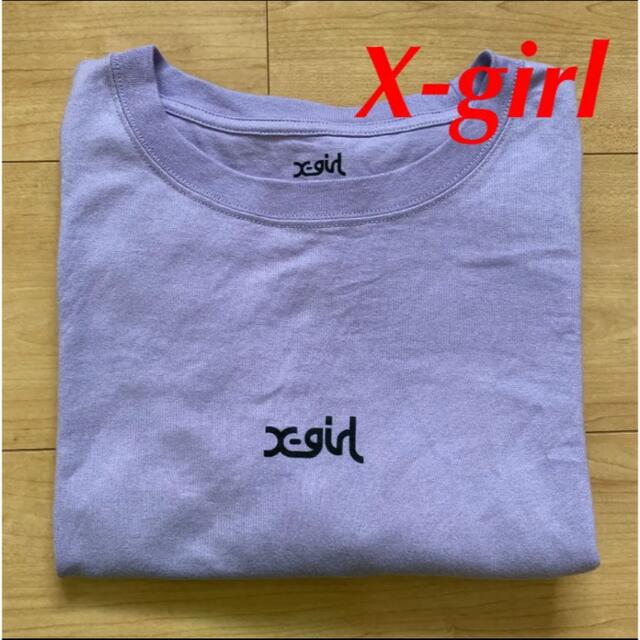 X-girl(エックスガール)のX-girl  エックスガールTシャツ　美品 レディースのトップス(Tシャツ(半袖/袖なし))の商品写真