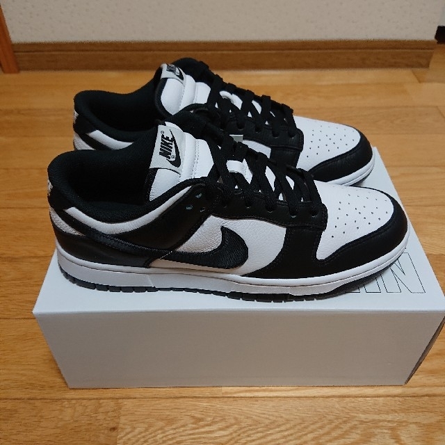 Nike dunk low by you パンダ White/Black 白/黒