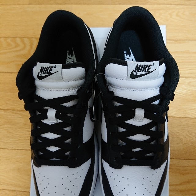 Nike dunk low by you パンダ White/Black 白/黒