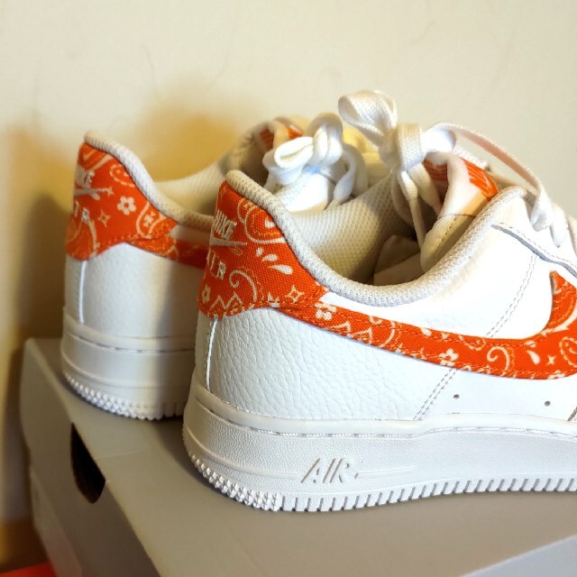 ☆大感謝セール】【☆大感謝セール】25cm NIKE エアフォース1 オレンジ