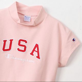 チャンピオン(Champion)の新品 L champion golf mockneck shirt pink(ウエア)