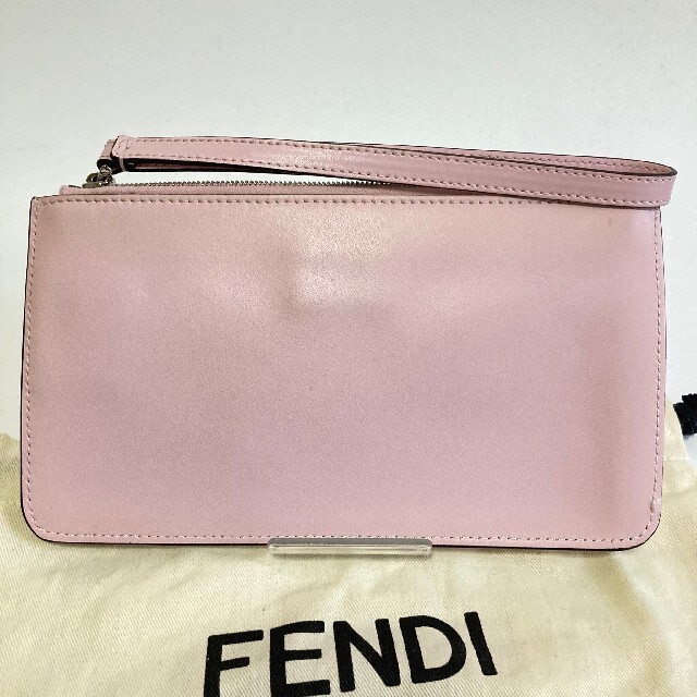 フェンディ 8M0341 レザー ポーチ スタッズ ピンク | www.espacios.com.ar