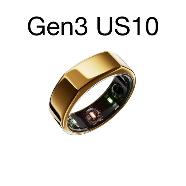 Oura Ring オーラリング Gen3 Heritage Gold US10Heritage世代