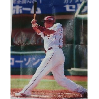ボトムを作り続け40年 山崎武司 サイン入り NPB 2007年 実使用 バット