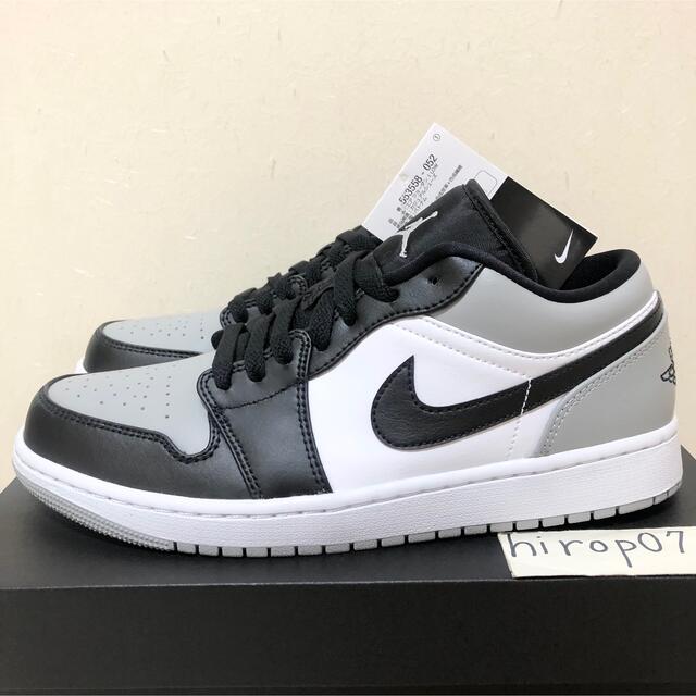 NIKE(ナイキ)のNIKE AIR JORDAN 1 LOW Shadow グレー 27.0cm メンズの靴/シューズ(スニーカー)の商品写真