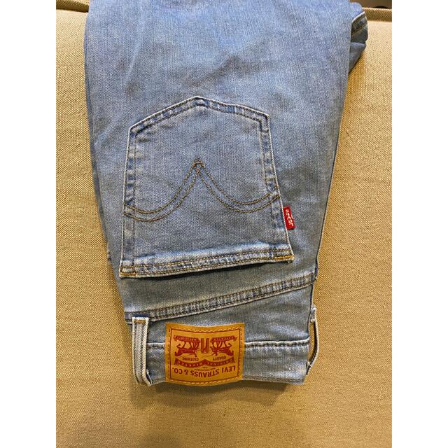 Levi's(リーバイス)のリーバイス　ボーイズ　ストレート　デニム レディースのパンツ(デニム/ジーンズ)の商品写真