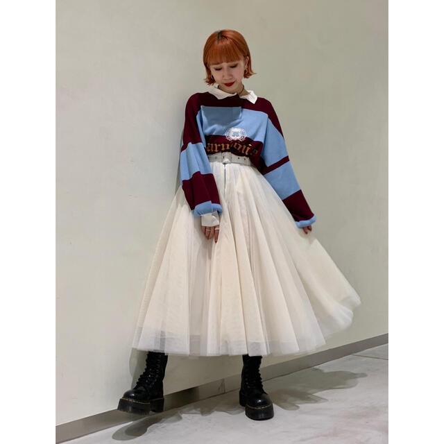 jouetie(ジュエティ)のジュエティ jouetie  ラガールーズニットチュニック レディースのトップス(チュニック)の商品写真