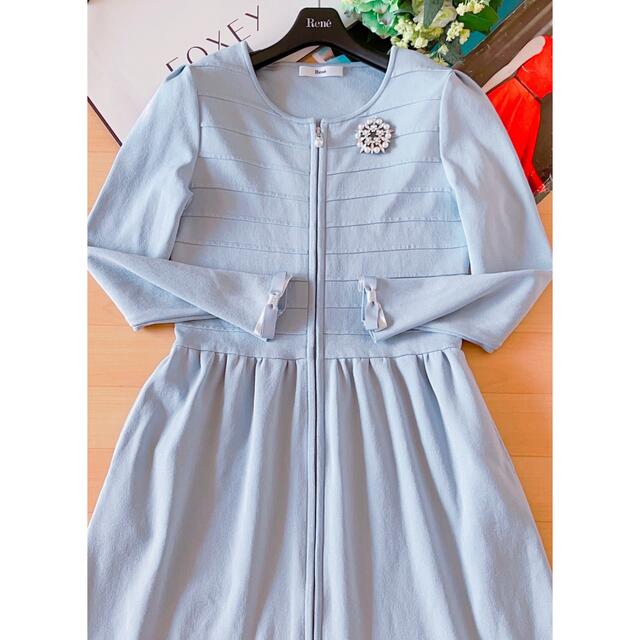 極美品!ルネダブルジップニットワンピース 36 foxey www.kumalapantai.com