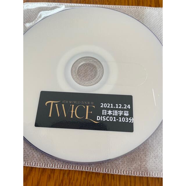 TWICE(トゥワイス)のtwice DVD 4th WORLD TOUR Ⅲ エンタメ/ホビーのDVD/ブルーレイ(アイドル)の商品写真