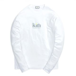 キース(KEITH)のKith for Wilson Serif L/S Tee "White"(Tシャツ/カットソー(半袖/袖なし))