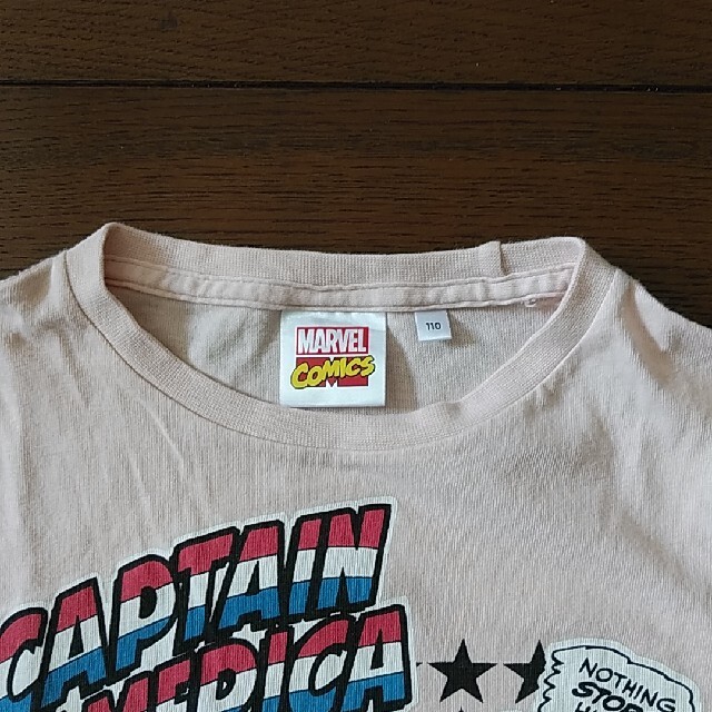 GU(ジーユー)の110cm  gu Tシャツ　MARVEL キッズ/ベビー/マタニティのキッズ服男の子用(90cm~)(Tシャツ/カットソー)の商品写真