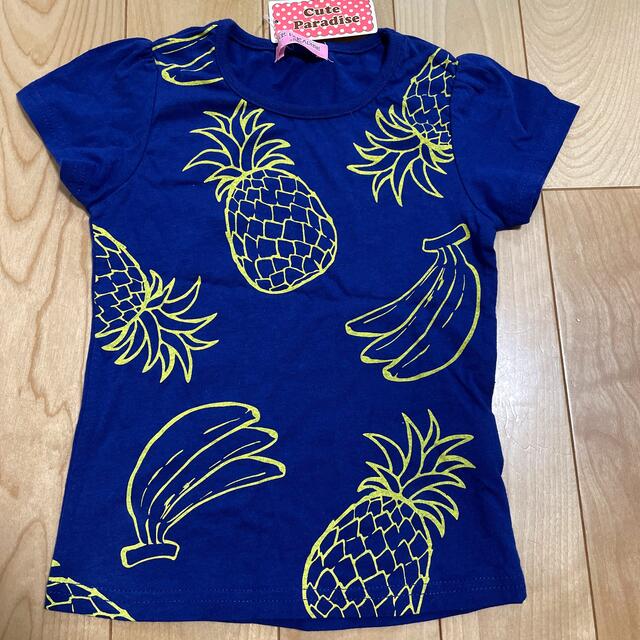 新品　キッズ　トップス  キッズ/ベビー/マタニティのキッズ服女の子用(90cm~)(Tシャツ/カットソー)の商品写真