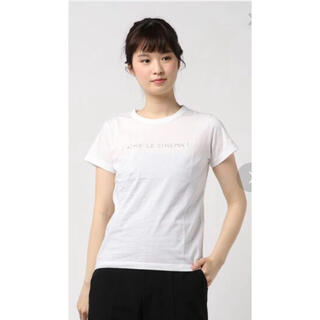 アニエスベー(agnes b.)のアニエスベーTシャツ　白　サイズ1(Tシャツ(半袖/袖なし))