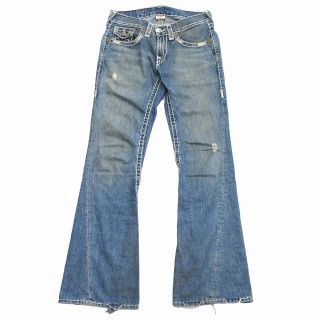 トゥルーレリジョン(True Religion)のトゥルーレリジョン T デニム ジーンズ ブーツカット パンツ W30●５(デニム/ジーンズ)