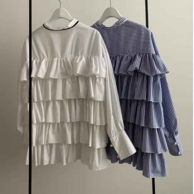 ロージーモンスター armadillo frill blouse 完売