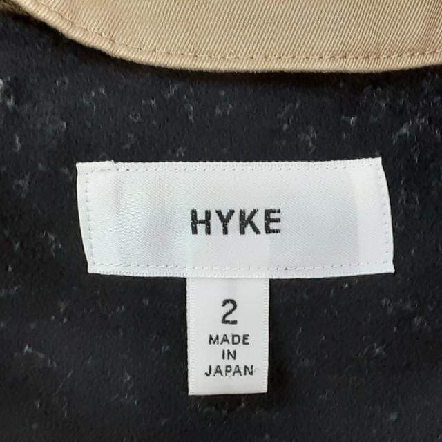 HYKE(ハイク)のハイク トレンチコート サイズ2 M美品  - レディースのジャケット/アウター(トレンチコート)の商品写真