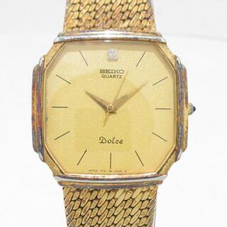 セイコー(SEIKO)のセイコー 腕時計 DOLCE 7731-5000 ゴールド(腕時計)