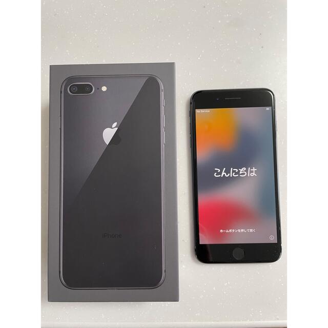 iPhone 8 Plus 64GB SIMロックなし ブラック バッテリ80% 【今日の超 ...