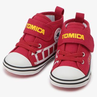 コンバース(CONVERSE)のコンバース☆トミカ消防車スニーカー(スニーカー)