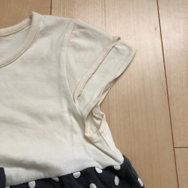 ベルメゾン(ベルメゾン)の☆ベルメゾン 切り替えワンピース 120cm☆ キッズ/ベビー/マタニティのキッズ服女の子用(90cm~)(ワンピース)の商品写真