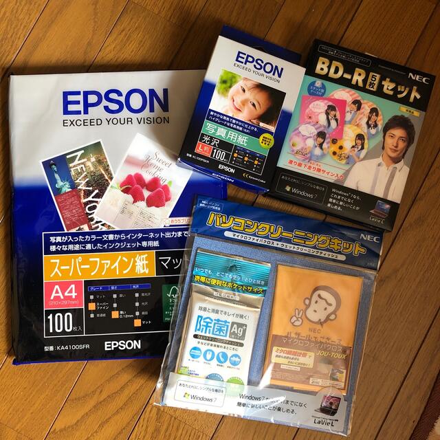 EPSON&NEC⭐︎パソコン用⭐︎グッズお纏め売り⭐︎4点セット⭐︎美品