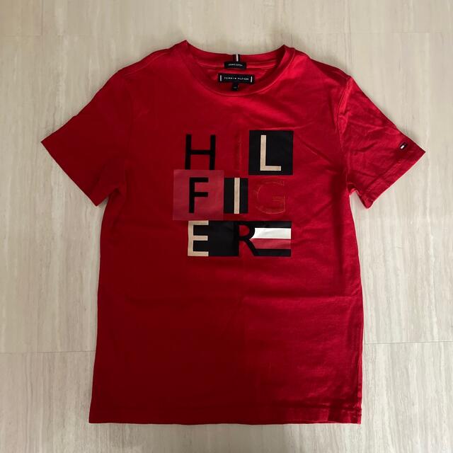 トミーヒルフィガー キッズ 140 赤 Tシャツ 美品 | フリマアプリ ラクマ