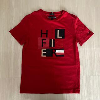 トミーヒルフィガー(TOMMY HILFIGER)のトミーヒルフィガー　キッズ　140 赤　Tシャツ　美品(Tシャツ/カットソー)