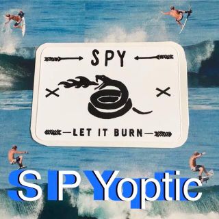 スパイ(SPY)のSPYスパイオプティックUS限定BURNファイアARTステッカー(サーフィン)