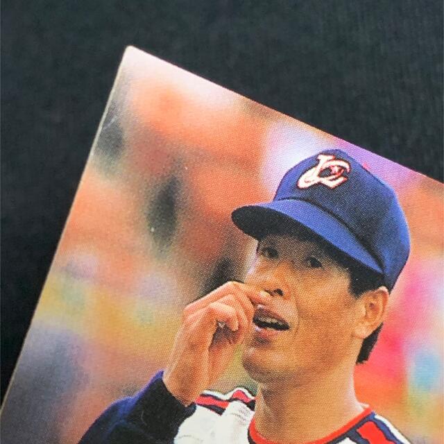 千葉ロッテマリーンズ(チバロッテマリーンズ)の1988 カルビープロ野球カード　レアブロック　村田兆治（ロッテ） エンタメ/ホビーのタレントグッズ(スポーツ選手)の商品写真