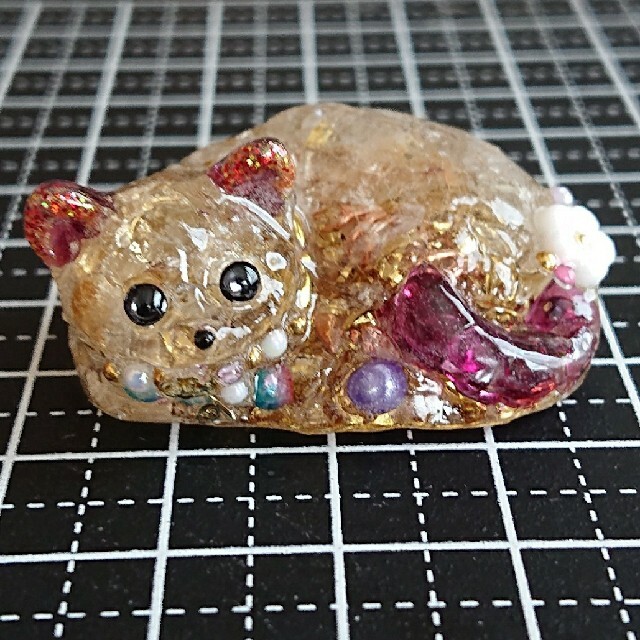 専用です。見つめる猫ちゃん(ФωФ)????オルゴナイト