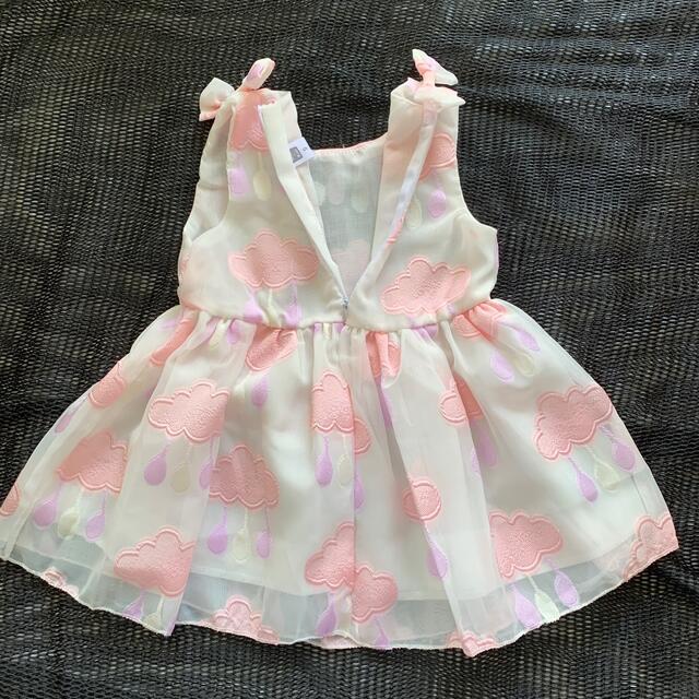 ワンピース　（未使用） キッズ/ベビー/マタニティのキッズ服女の子用(90cm~)(ワンピース)の商品写真